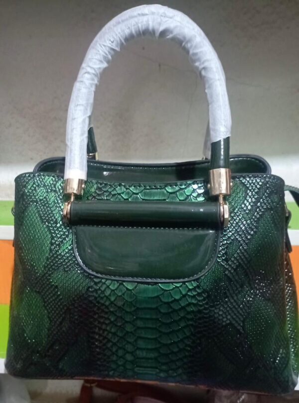 Animal skin designed handbag for women
