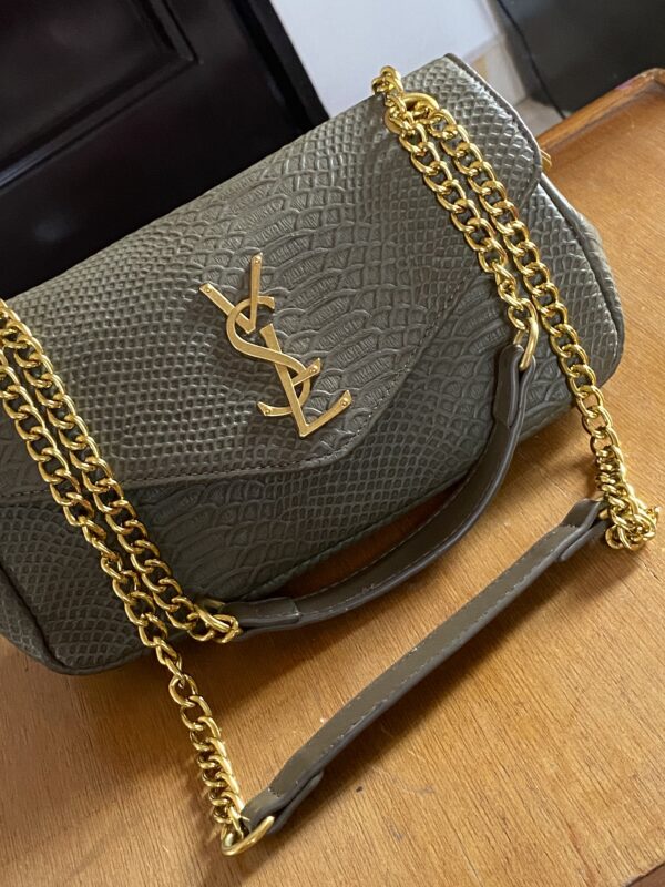 YSL crocodile skin
