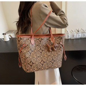 Printed Canvas Tote Bag for Women