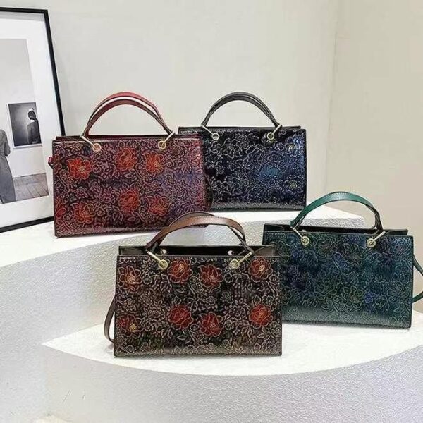 floral designed bag for women